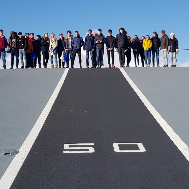 Image of Flight Deck opened to KGS pupils