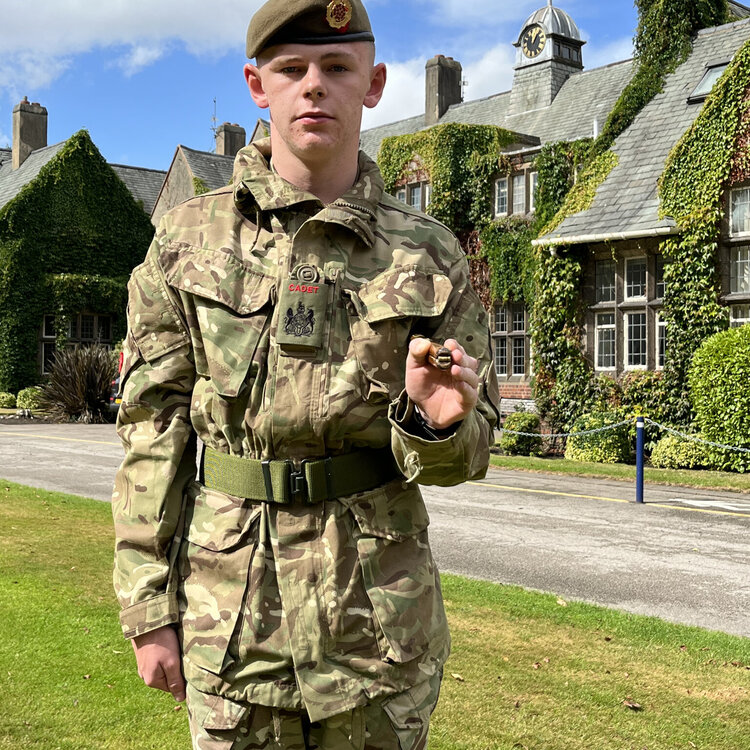 Image of Finntan selected as Lord Lieutenant of Lancashire's Cadet for 2022-23