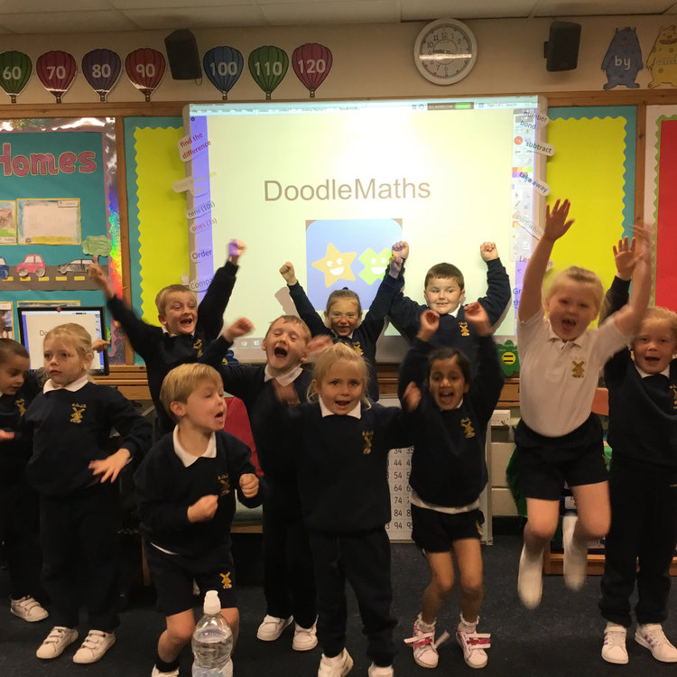 Image of Doodle Maths 14 Day Challenge Winners!