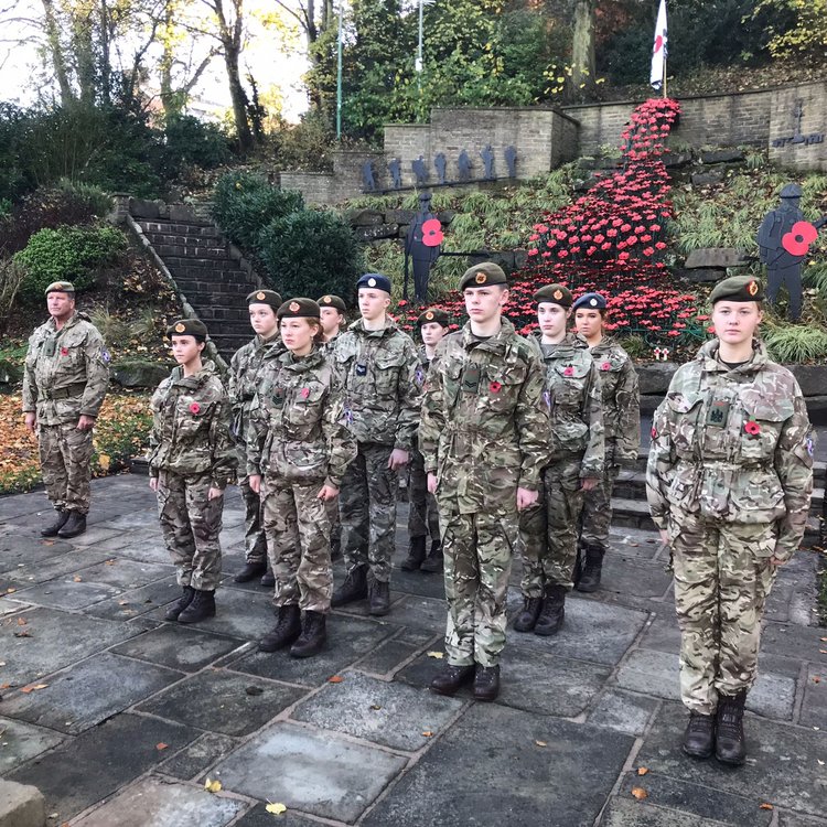 Image of KGS pupils take part in Remembrance Day services and parades