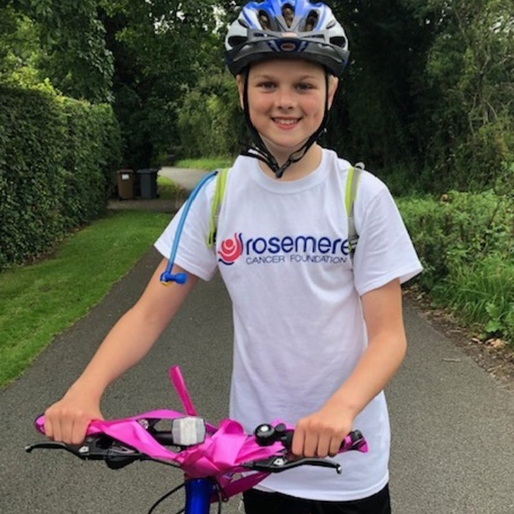 Image of Lewis completes 1000km for Rosemere Cancer Foundation