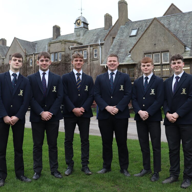 Image of Lancashire selection for KGS rugby boys