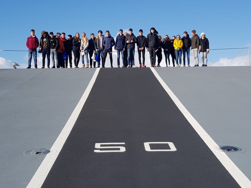 Image of Flight Deck opened to KGS pupils
