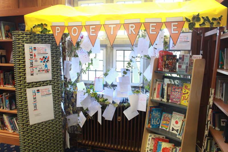 Image of KGS Poetree to celebrate National Poetry Day 2020