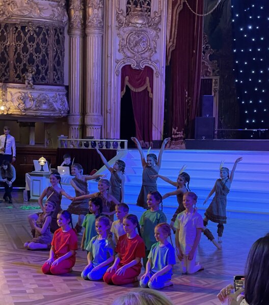 Image of KGS pupils perform at the world-famous Blackpool Tower Ballroom