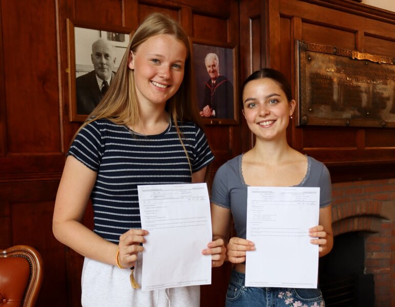 Image of A Level Results Day - determination of 'Class of 2022' pays off! 