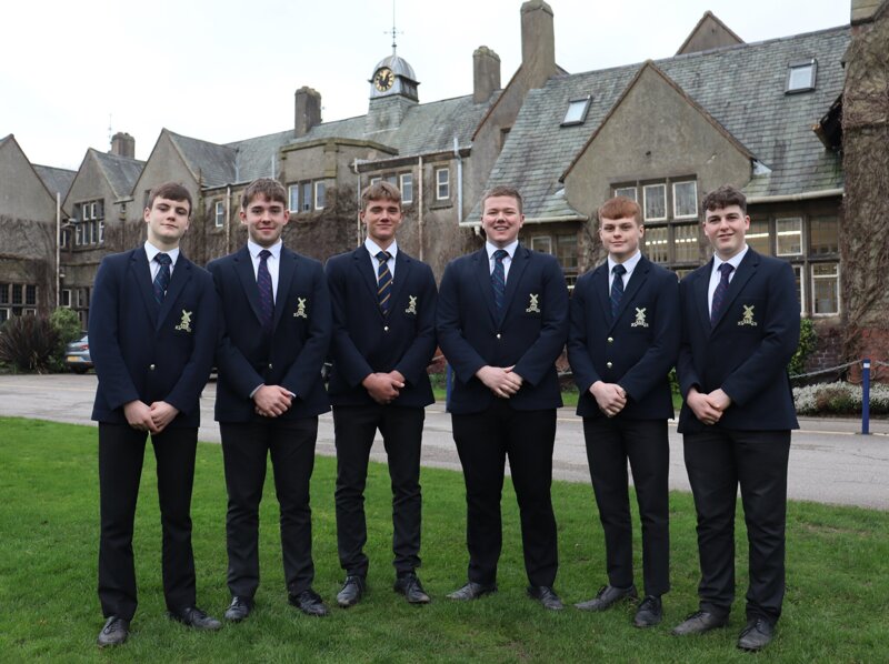 Image of Lancashire selection for KGS rugby boys