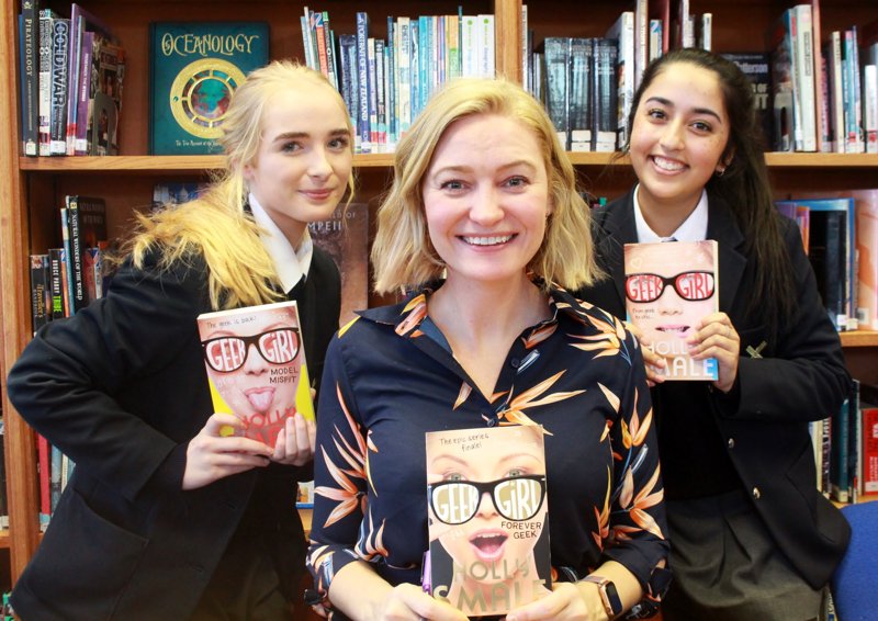 Image of Multi-award winning author, Holly Smale visits KGS