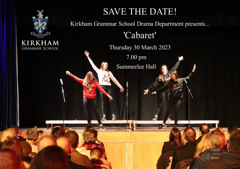 Image of KGS Drama Department presents 'Cabaret' - Thursday 30 March 2023