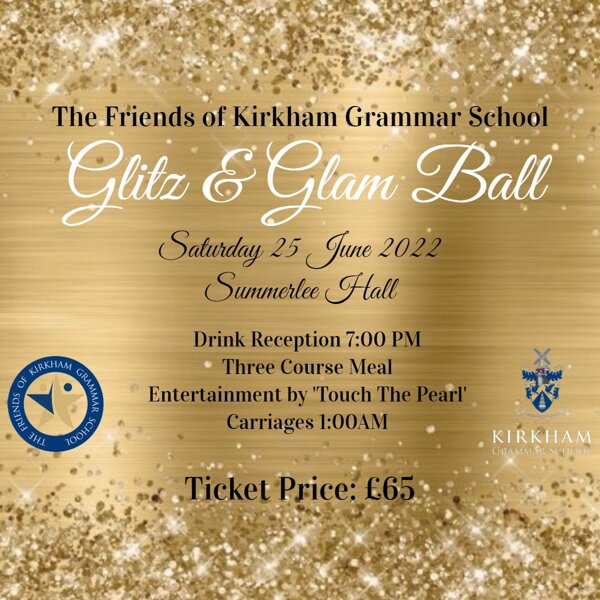 Image of The Friends of KGS 'Glitz and Glam' Summer Ball Saturday 25 June 2022