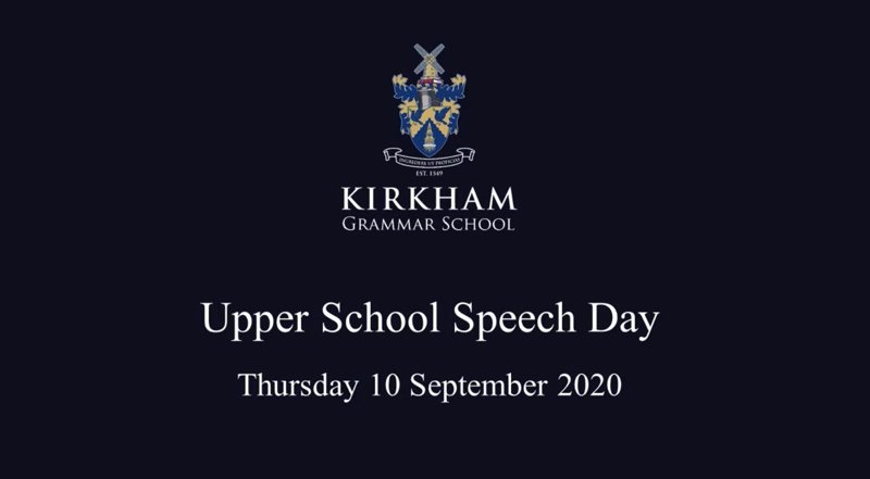 Image of Upper School Speech Day 2020